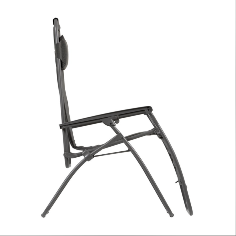 RT2 Polybavlna šedá Ardoise relaxační křeslo Lafuma Mobilier ZERO GRAVITY