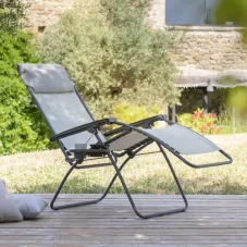 Relaxačné kreslo Lafuma R Clip béžová Seigle II