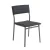 Venkovní jídelní židle Lafuma ORON BeComfort šedá Dark Grey