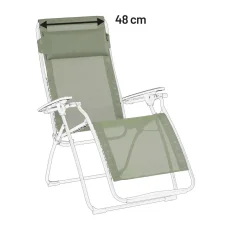 Náhradní potah relaxační křeslo Lafuma RSXA/FUTURA Batyline®ISO zelená Moss Náhradní potah relaxační křeslo Lafuma RSXA/FUTURA Batyline®ISO zelená Moss