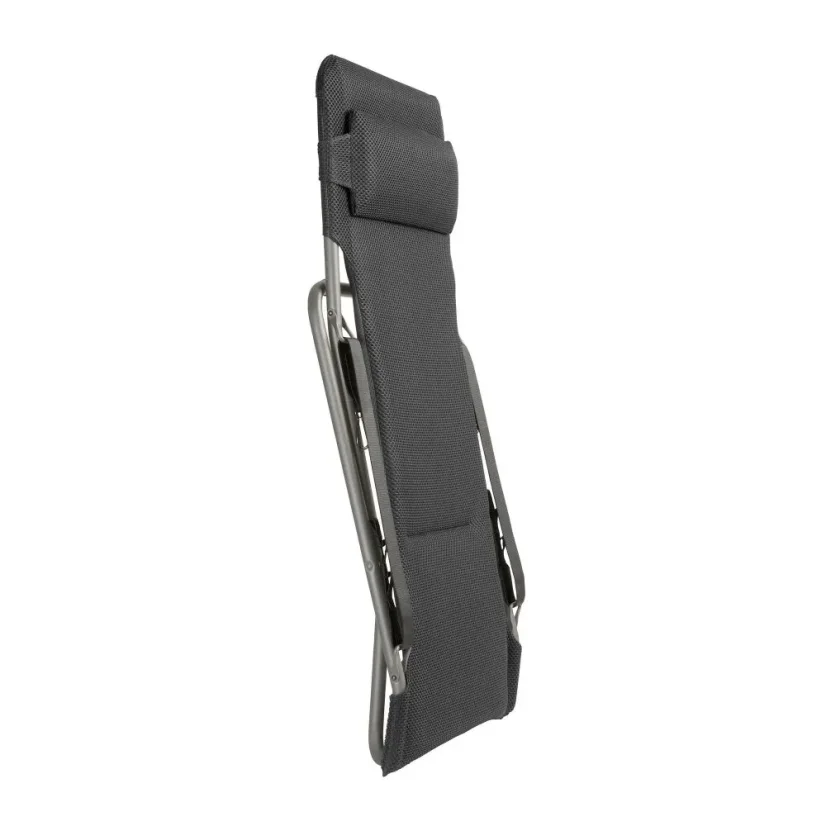 Polohovací lehátko Lafuma TRANSABED BeComfort šedá Dark Grey