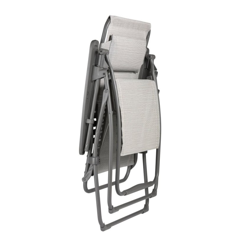 Relaxační křeslo ZERO GRAVITY Lafuma FUTURA XL BatylineDUO šedá Galet