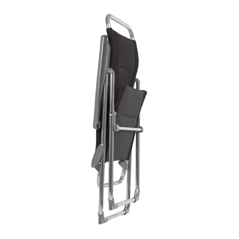 Kempingové křeslo Lafuma ALU CHAM AirComfort černá Acier.