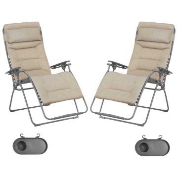 Sady relaxačních křesel Lafuma – XL + XL