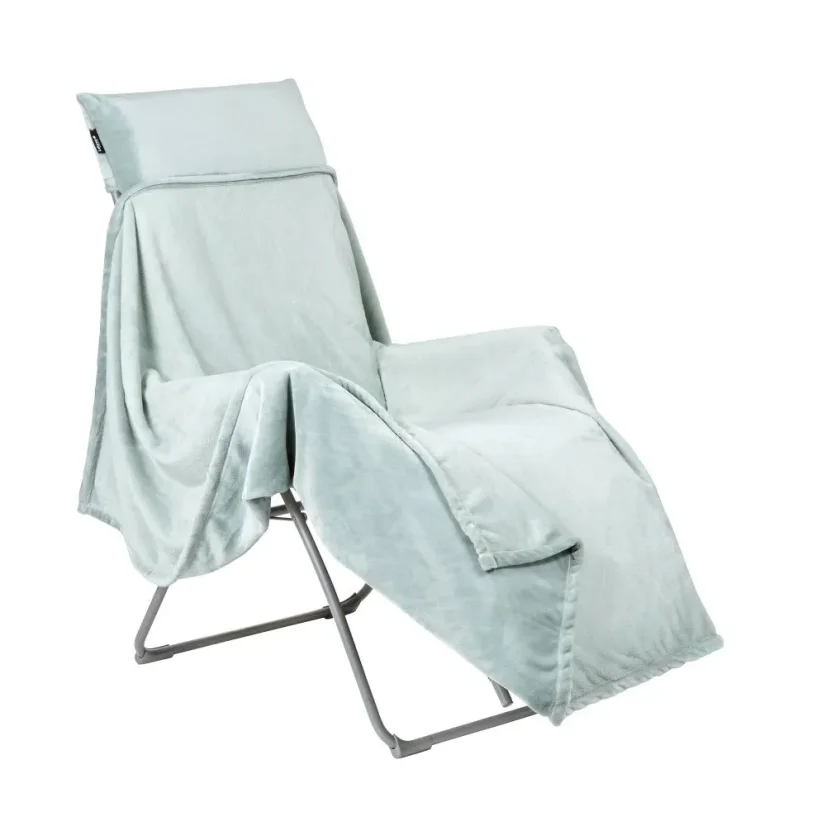 Deka FLOCON zelená Boreále na relaxační křesla