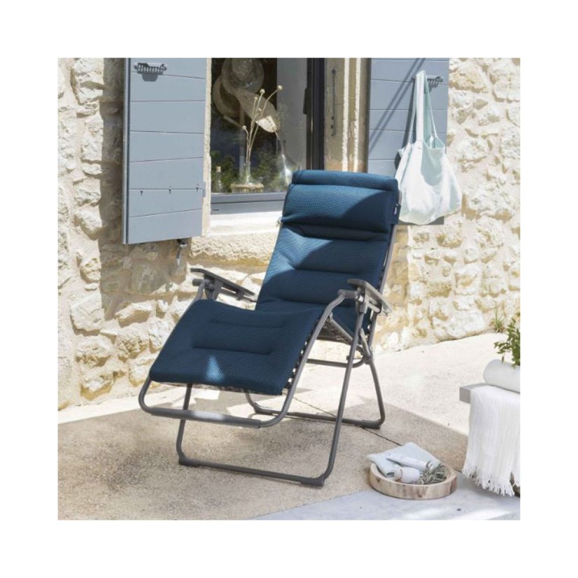ZERO GRAVITY relaxační křeslo Lafuma Futura BeComfort modrá Bleu Encre