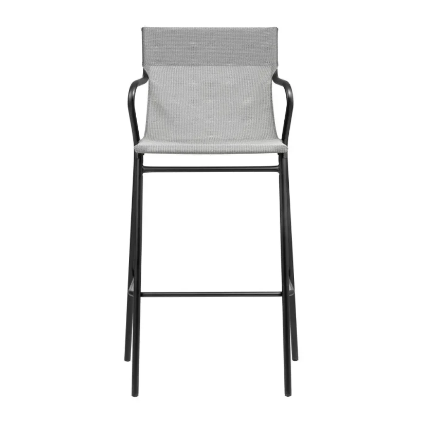 Profi venkovní židle Lafuma HORIZON - Barva potahu: Žlutá Safran T, Potah: BatylineDUO, Barva rámu: Šedá Titan, Typ židle: Bez područek, Výška židle: Standard