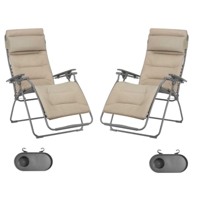 Zvýhodněná sada: 2x FUTURA BeComfort vel. standard hnědá Moka + 2× držák nápojů ZDARMA