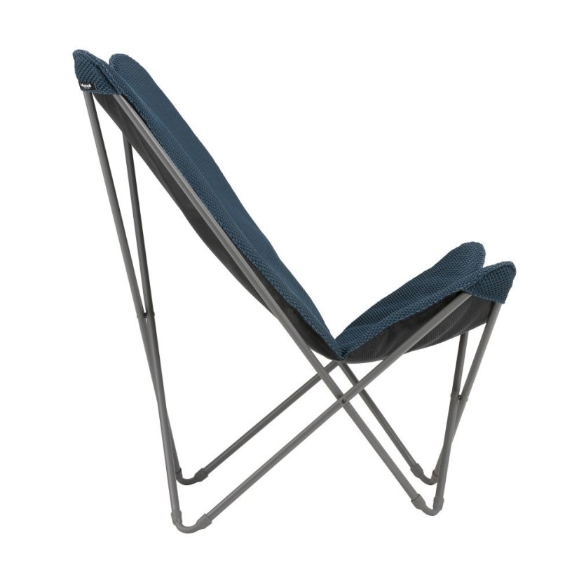 Motýlí křeslo POP UP XL BeComfort modrá Bleu Encre