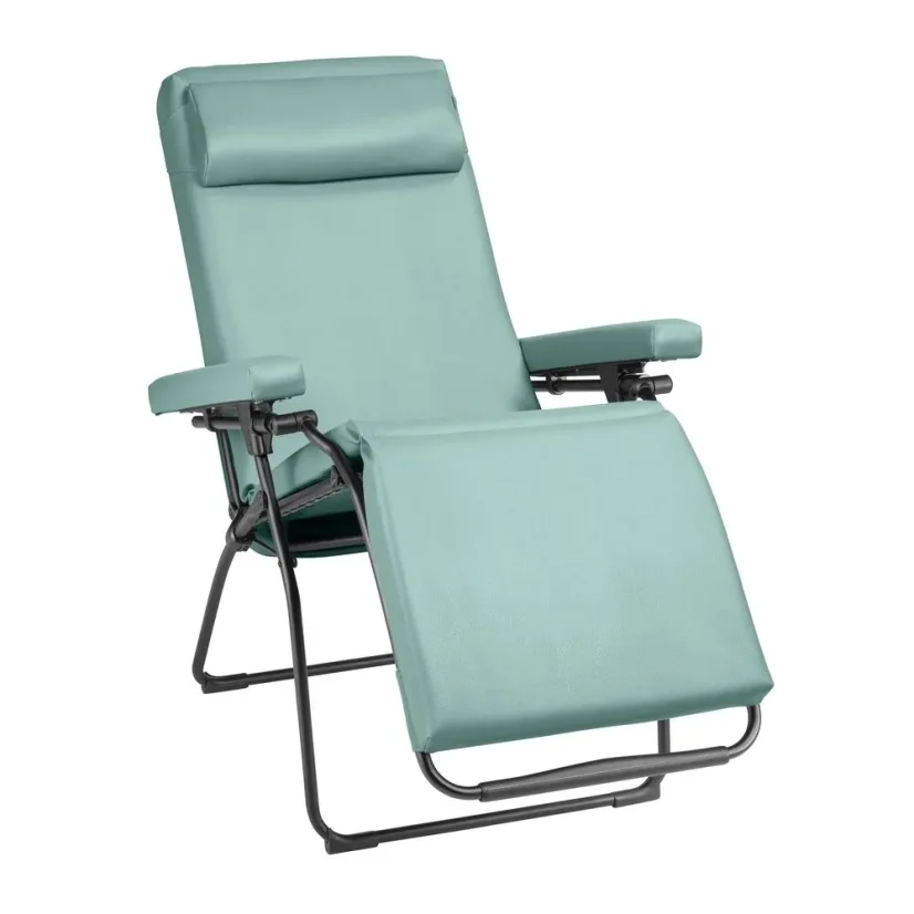 Profi zdravotní relaxační křeslo Lafuma OXYGÈNE zelená Eucalyptus celopolstrované.