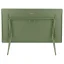 Sada BALCONY II – skládací stůl 140×80 cm + 6 ultra kompaktních židlí | ColorBlock zelená Moss