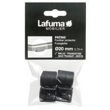 Náhradní chrániče podlahy relaxační křeslo Lafuma 20 mm šedá Anthracite.