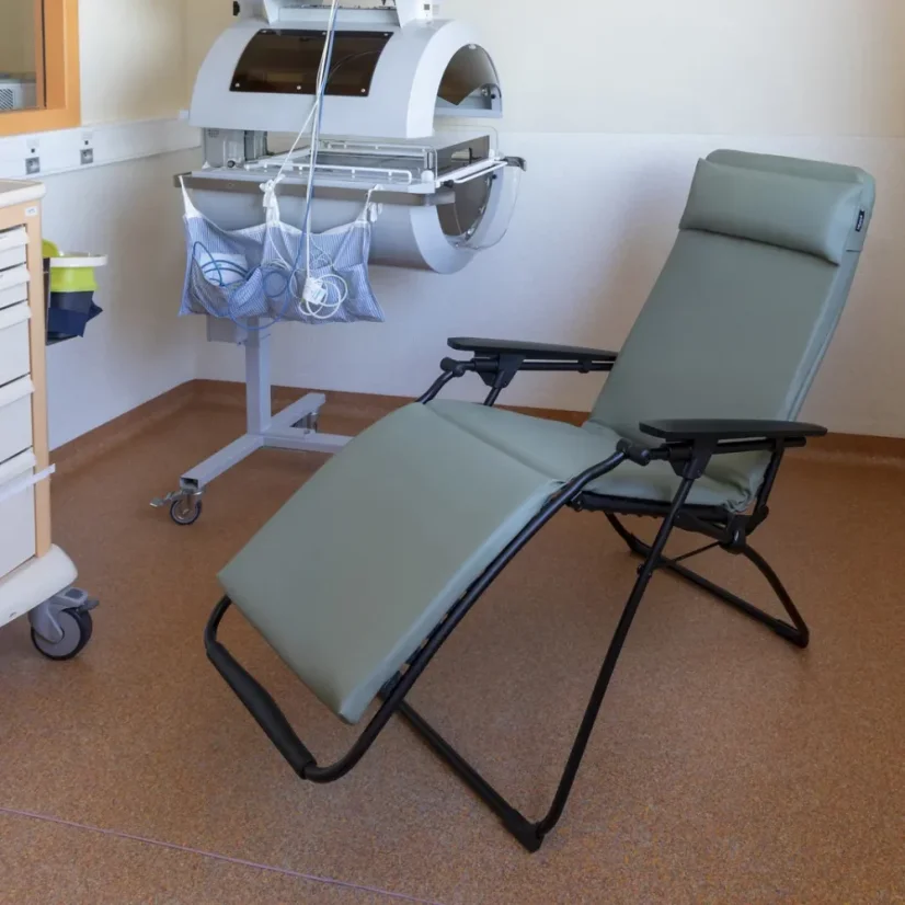 Profi zdravotní ZERO GRAVITY relaxační křeslo Lafuma VITAL zelená Sauge