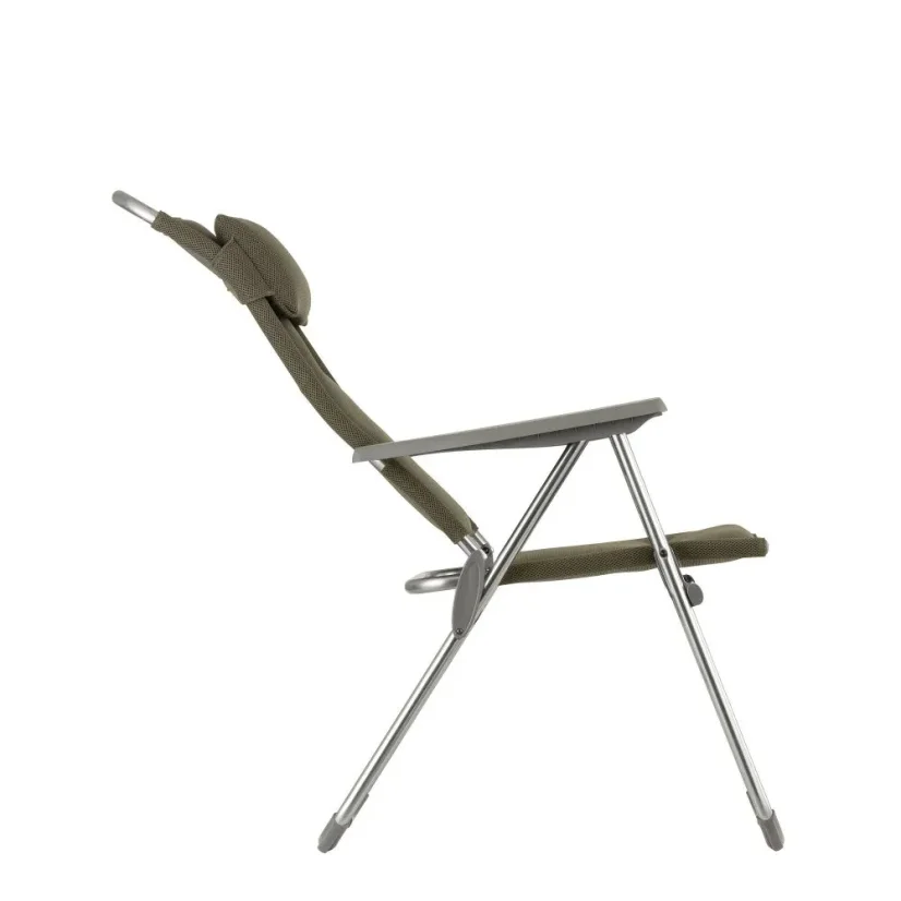 Kempingové křeslo ALU CHAM XL AirComfort hnědá Taupe