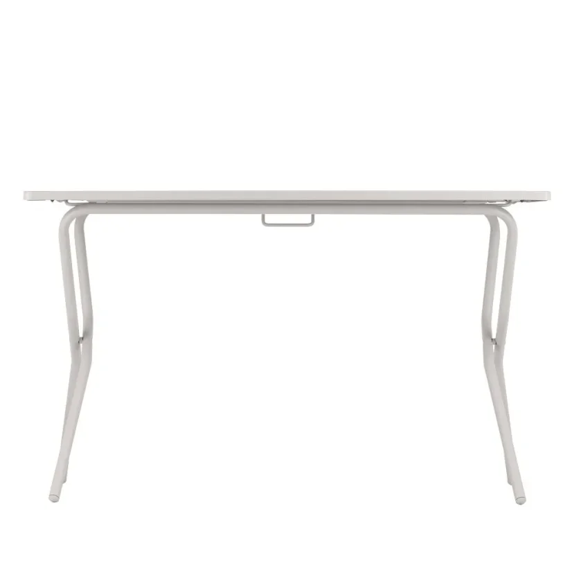 Sada BALCONY II – skládací stůl 120×70 cm + 4 ultra kompaktní židle | ColorBlock béžová Seigle