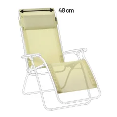 Náhradní potah relaxační křeslo Lafuma MOBILIER R Clip Batyline®ISO žlutá Etamine.