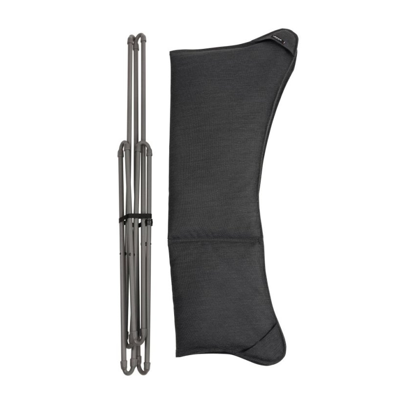 Motýlí křeslo POP UP Lafuma SPHINX Hedona šedá Onyx