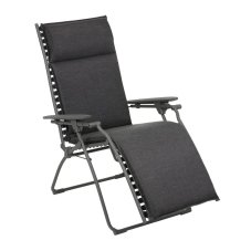 Relaxační křeslo BAYANNE Hedona šedá Onyx