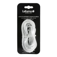 Náhradní elastická lanka 8m pro relaxační křesla a lehátko Lafuma bílá