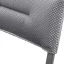 Venkovní jídelní židle Lafuma ORON - Barva potahu: Šedá Dark Grey, Potah: BeComfort, Barva rámu: Šedá Titan, Typ židle: S područkami