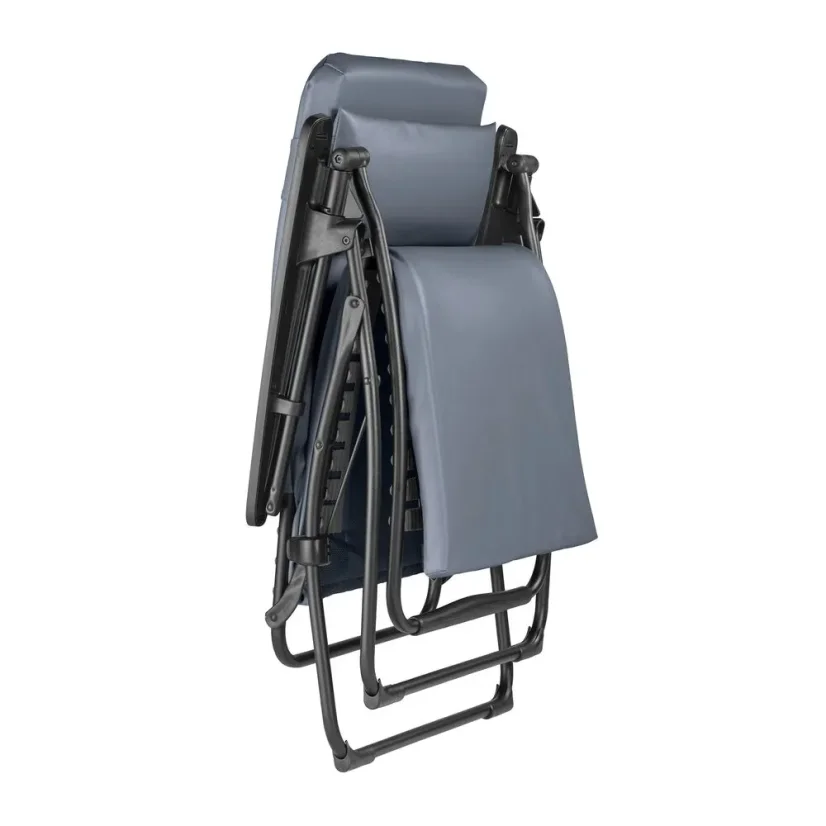 Skladacie relaxačné kreslo Lafuma VITAL – kompaktný prenosný dizajn, 9,7 kg.