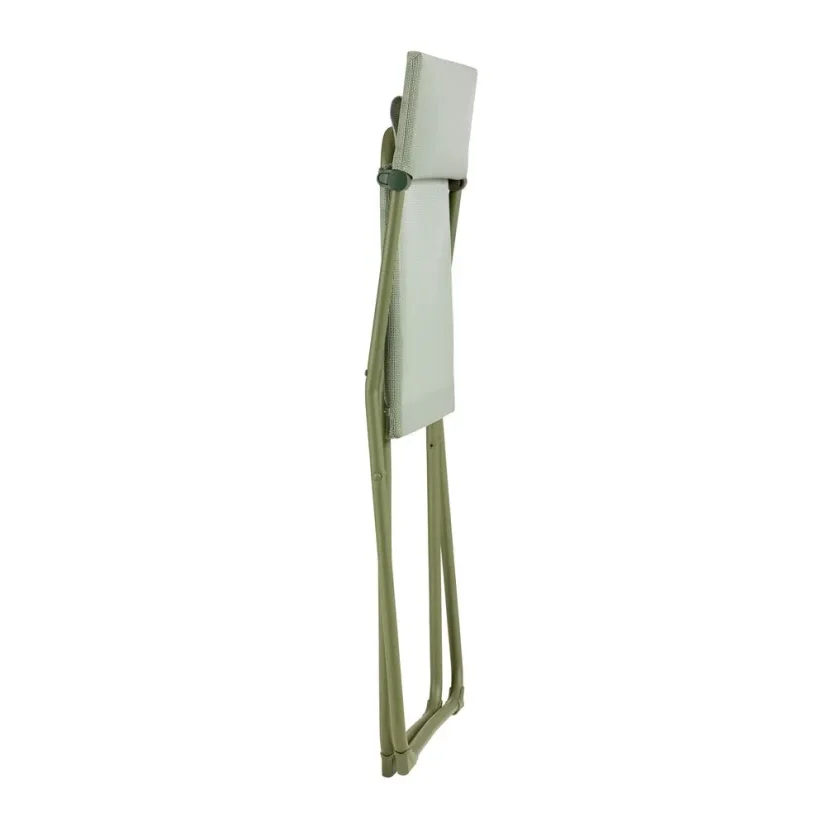 Sada BALCONY II – skládací stůl 120×70 cm + 4 ultra kompaktní židle | ColorBlock zelená Moss