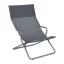 Profi lehátko Lounger HORIZON - Barva potahu: Žlutá Safran T, Barva rámu: Šedá Titan