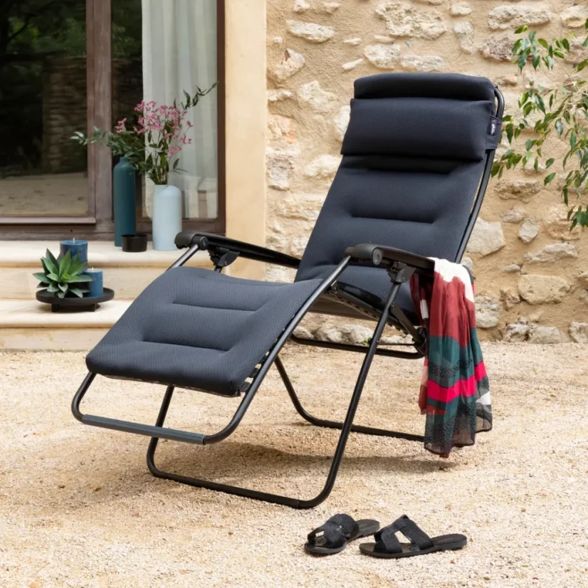 Relaxační křeslo Lafuma RSX Clip AirComfort černá Acier