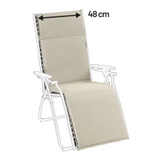 Náhradní potah relaxační křeslo Lafuma EVOLUTION Hedona® béžová Latte