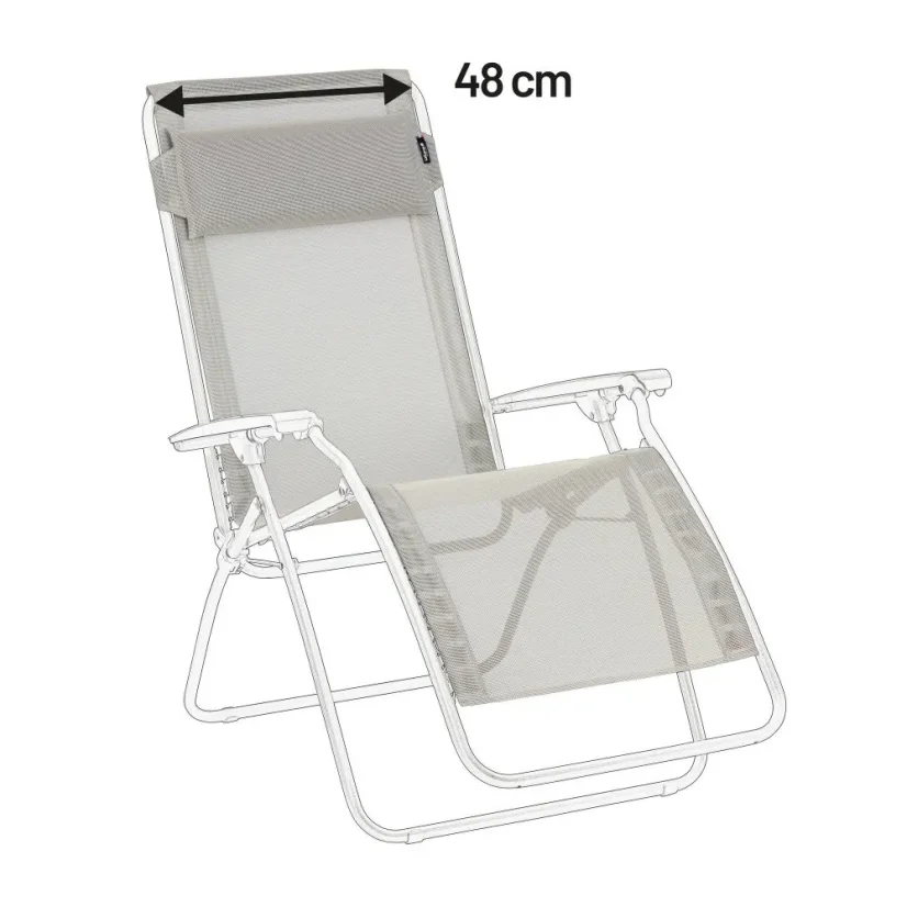 Náhradní potah relaxační křeslo Lafuma MOBILIER R Clip Batyline®ISO béžová Seigle II.