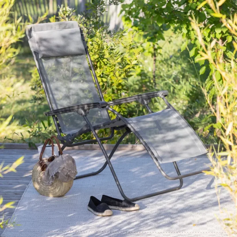 Lafuma relaxační křeslo R Clip Colorblock BatylineISO Hnědá Terre