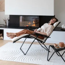 Relaxační křeslo Lafuma EVOLUTION NIKSEN béžová Creme