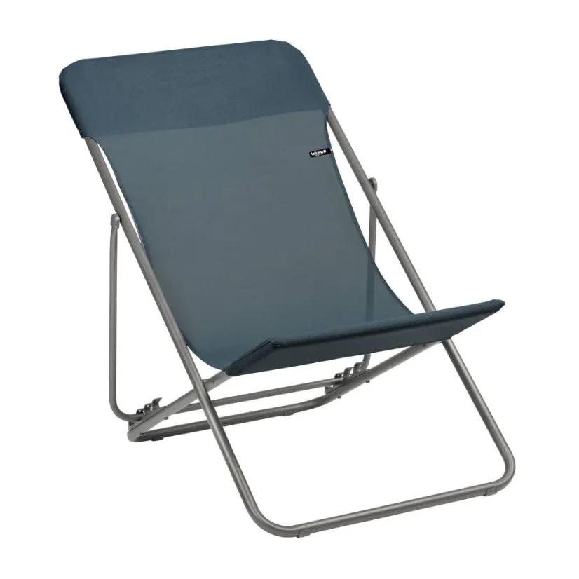 Profi polohovací lehátko Lafuma HELIO XL Velio® modrá Crepuscule