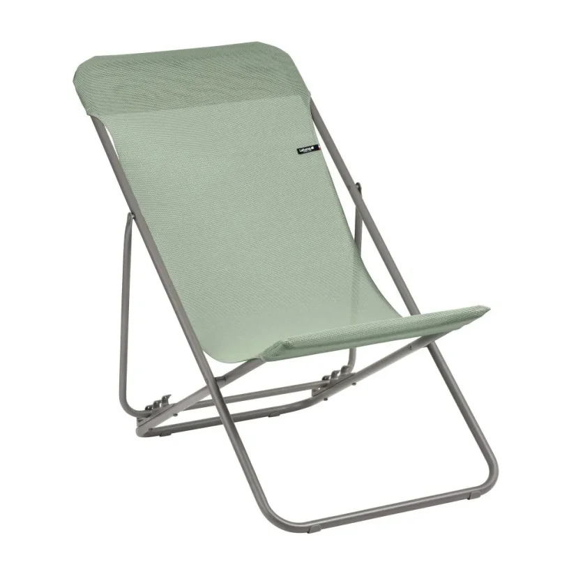 Profi polohovací lehátko Lafuma HELIO Velio® zelená Aloe.