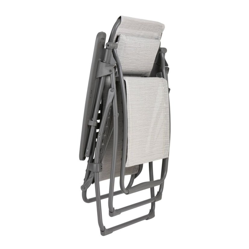 Relaxační křeslo ZERO GRAVITY Lafuma FUTURA BatylineDUO šedá Galet