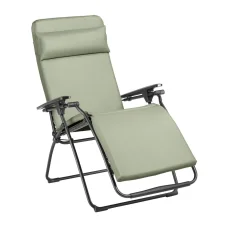 Profesionálne zdravotnícke relaxačné kreslo Lafuma VITAL, zelená farba Sauge, s 4 cm polstrovaním.