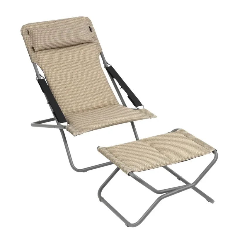 Podnožka Lafuma NEXT BeComfort hnědá Moka