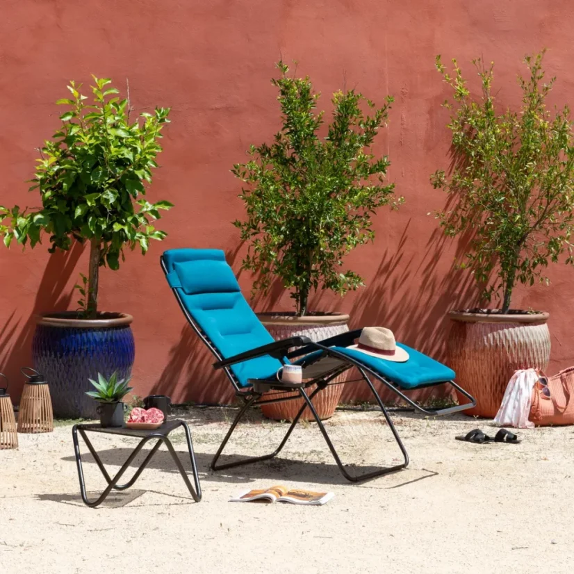 Relaxační křeslo Lafuma RSX Clip XL AirComfort modrá Coral Blue