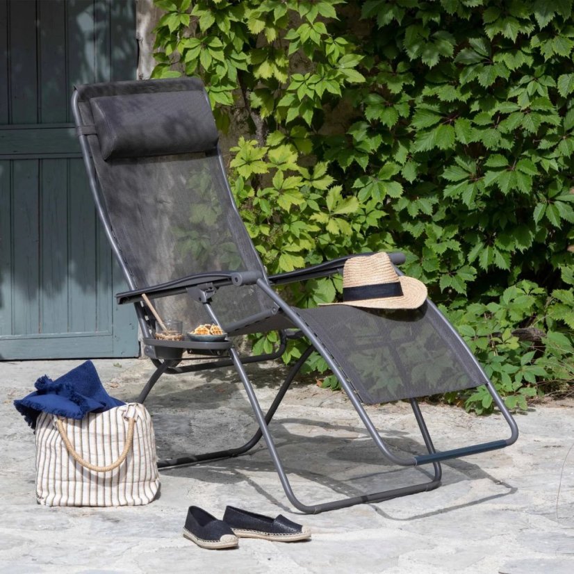 Relaxační křeslo ZERO GRAVITY Lafuma RSXA Clip XL BatylineISO černá Black