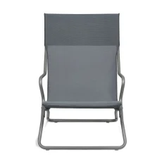Profi lehátko Lounger HORIZON BatylineDUO šedá Storm.