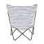 Motýlie kreslo Lafuma Mobilier POP UP XL Airlon biela Marin