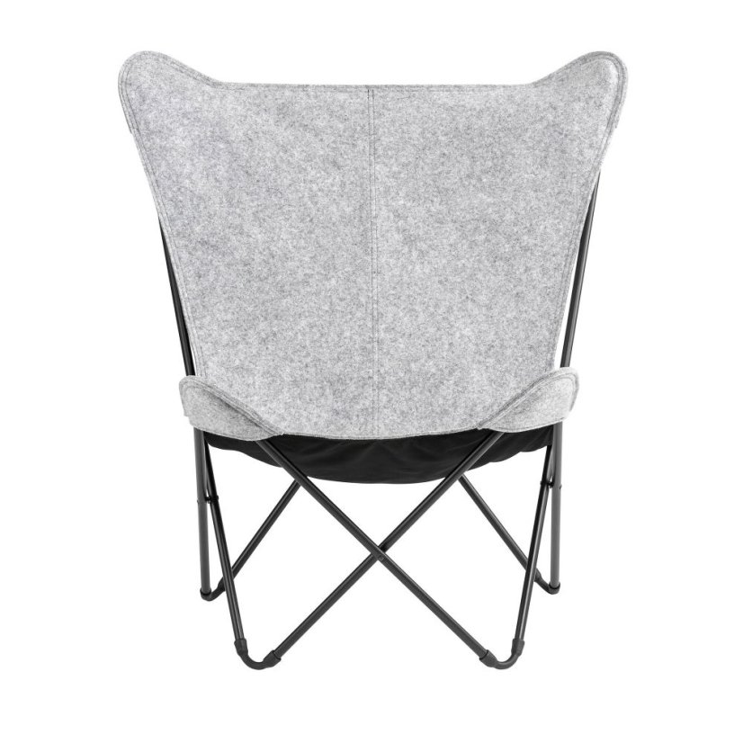 Motýlí křeslo POP UP Lafuma SPHINX Soft šedá Plum