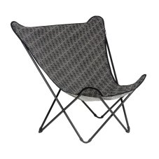 Motýlí křeslo POP UP XL Airlon šedá Cara Hexa