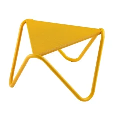 Nízký stolek Lafuma VOGUE perforovaný žlutá Miel.