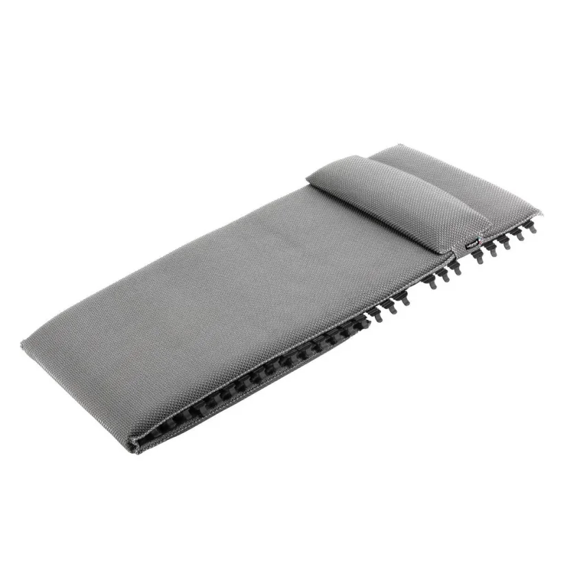 Náhradní potah lehátka - Typ lehátka: MIAMI II, Barva potahu: Šedá Silver, Potah: BeComfort®