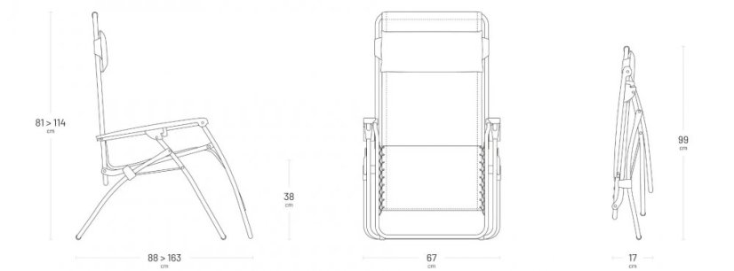 Relaxační křeslo RT2 BatylineISO modrozelená Paon
