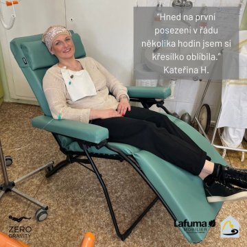 Nadace Hippokrates a projekt onkogynekologického centra: Komfortní péče s křesly Lafuma MOBILIER