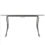 Sada BALCONY II – skládací stůl 140×80 cm + 6 ultra kompaktních židlí | ColorBlock šedá Terre