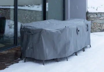 Zazimování venkovního nábytku