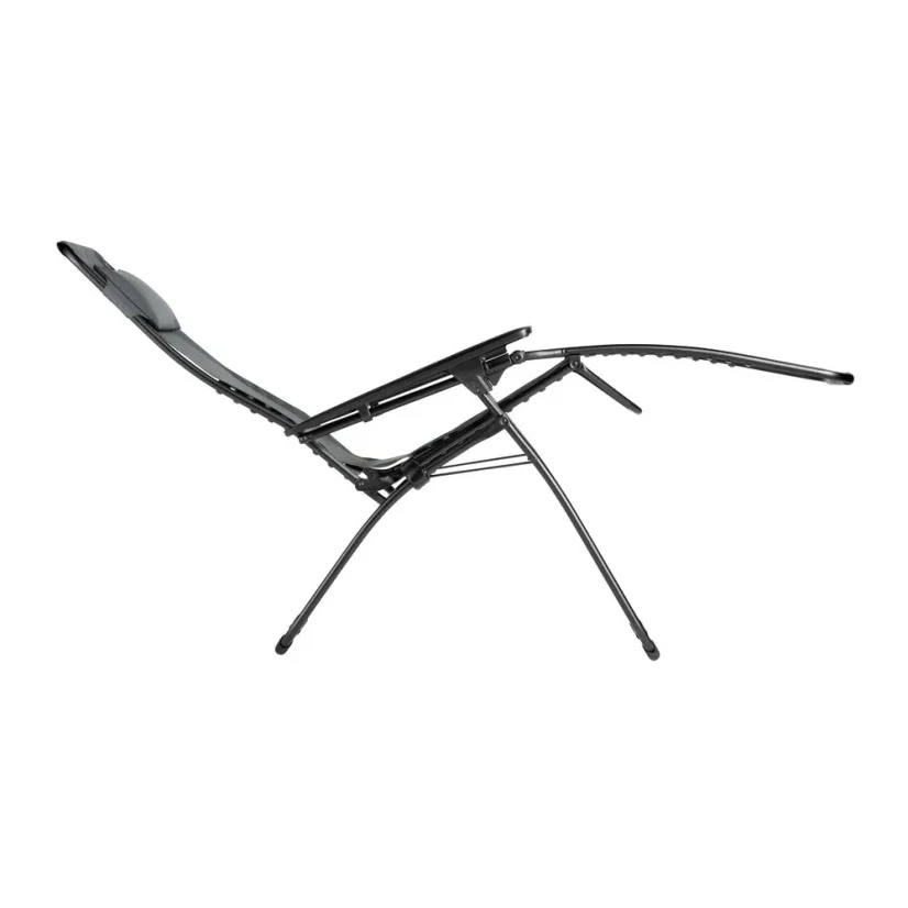 Profesionálne relaxačné kreslo ENERGIE XL šedá Storm